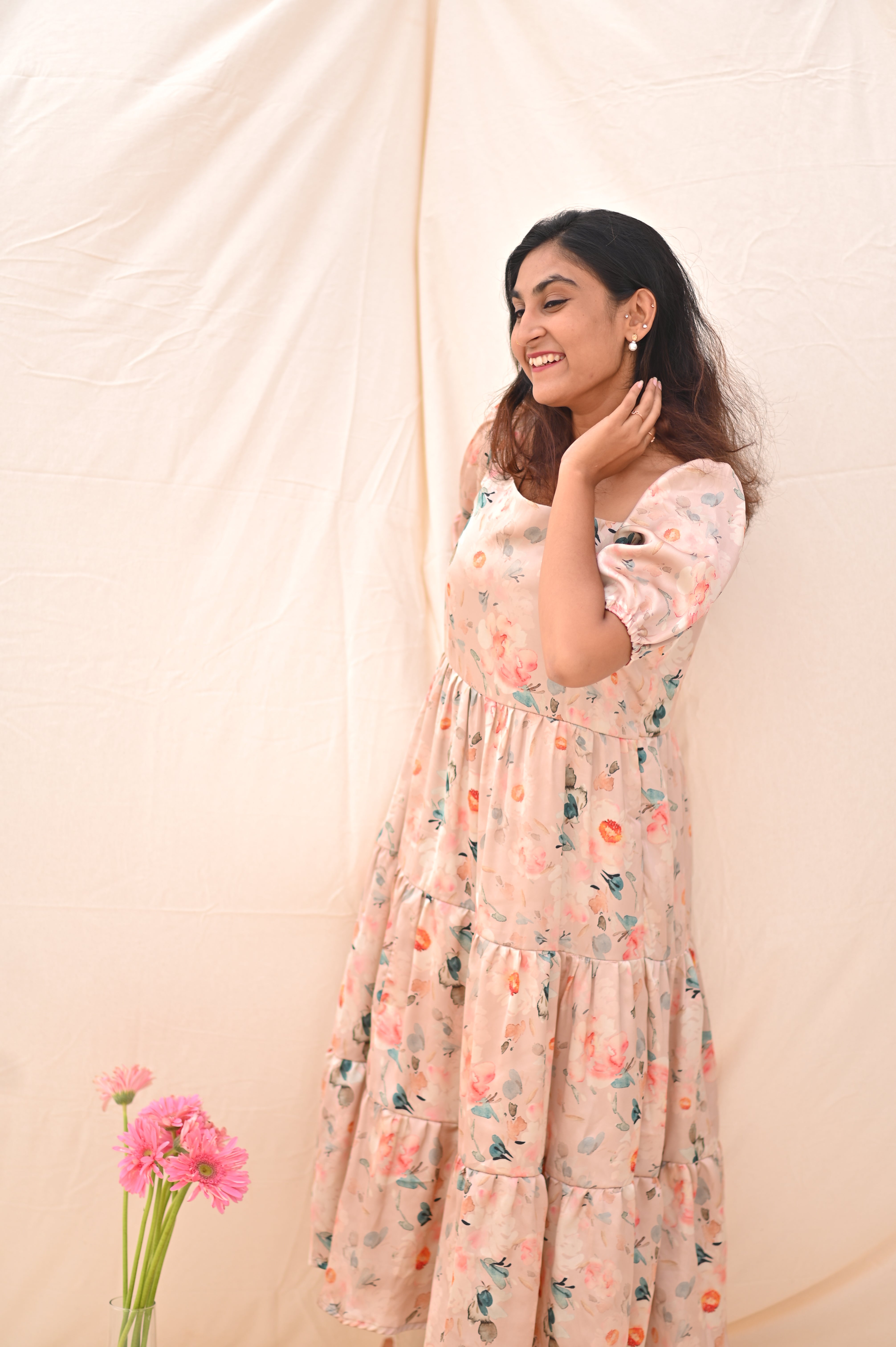Pastel petals sleeved beauty 🌸